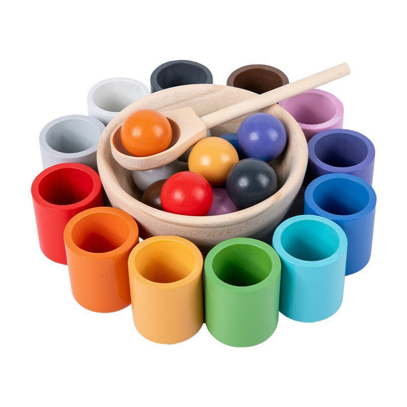 Colorful ball magic - sorting toy