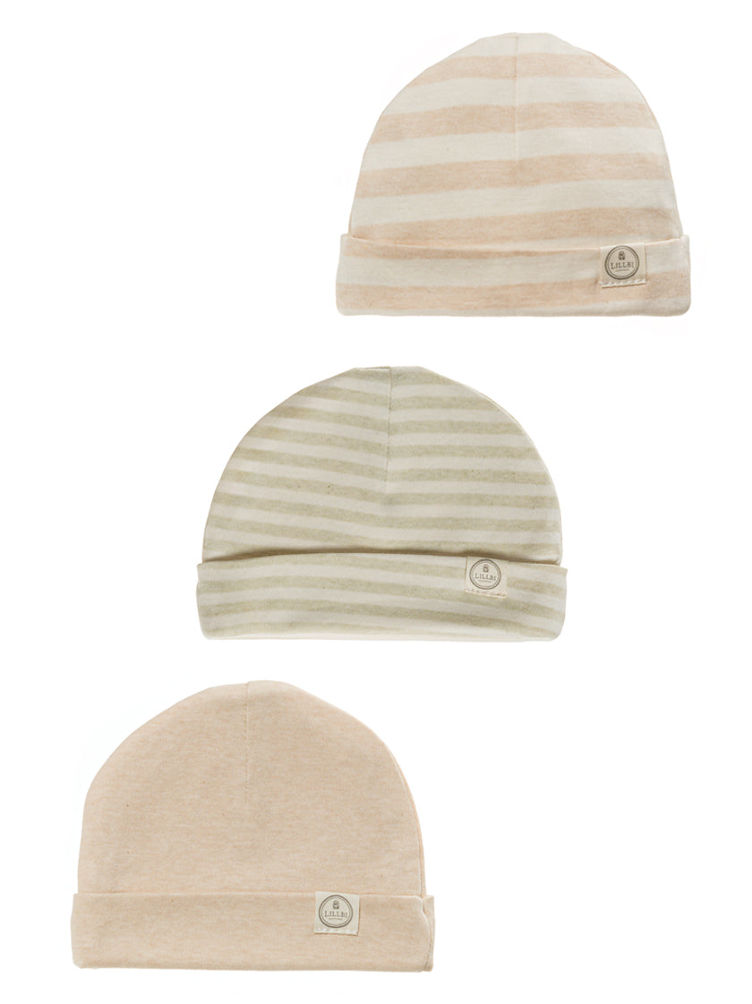 Newborn hats set of 3