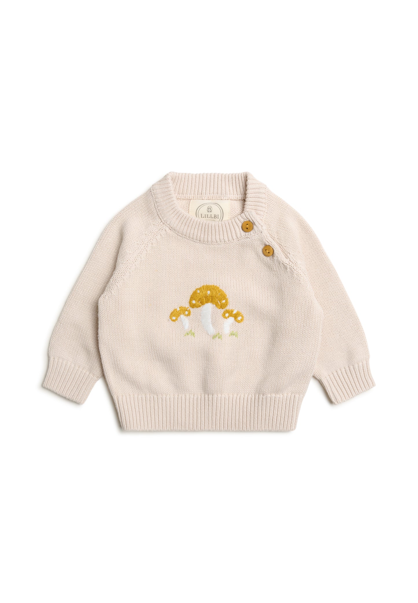 Knitted sweater "Fly agaric"