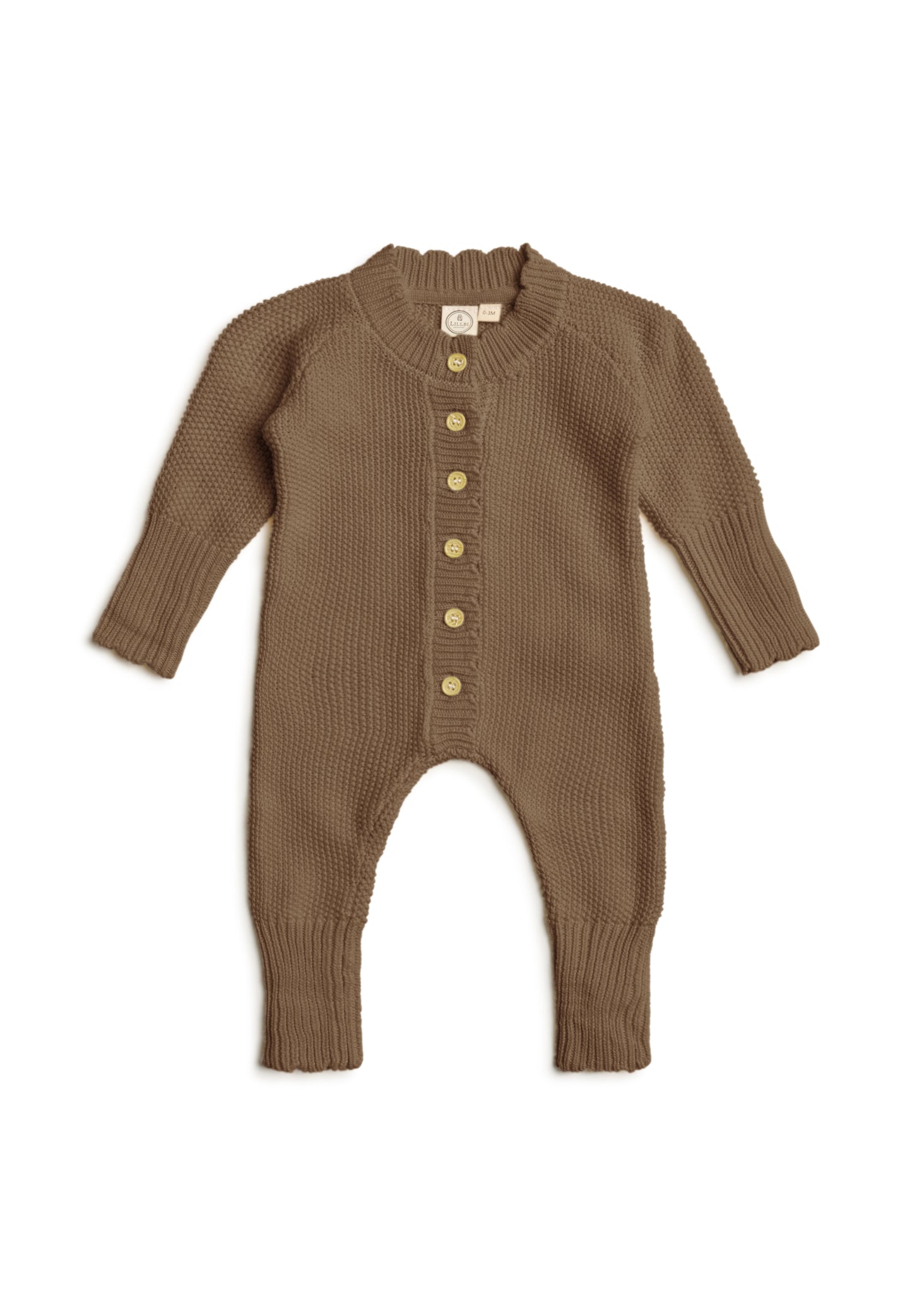 Knitted romper