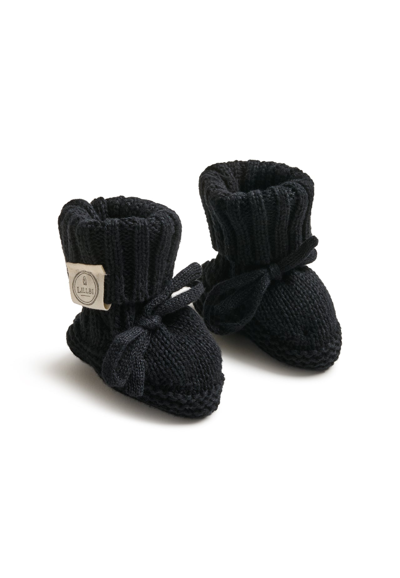 Cotton booties 'hand-knitted'