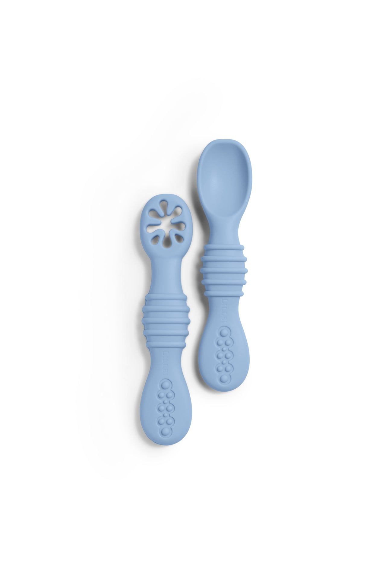 Learning spoon set made of 100% food-safe silicone