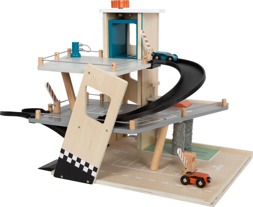 Parkhaus Rallye | Parkgaragen Und Fahrzeuge | Holz