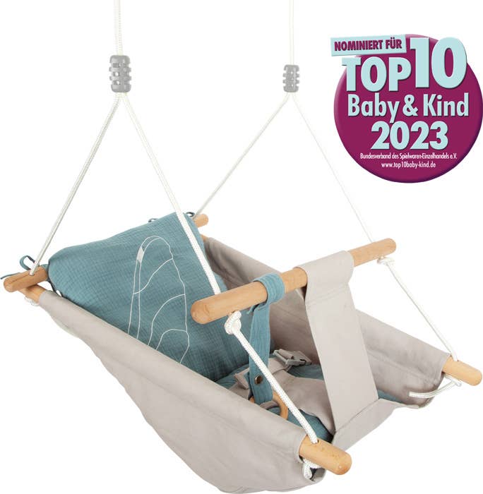 Babyschaukel „Seaside“ | Greiflinge, Rasseln | Holz