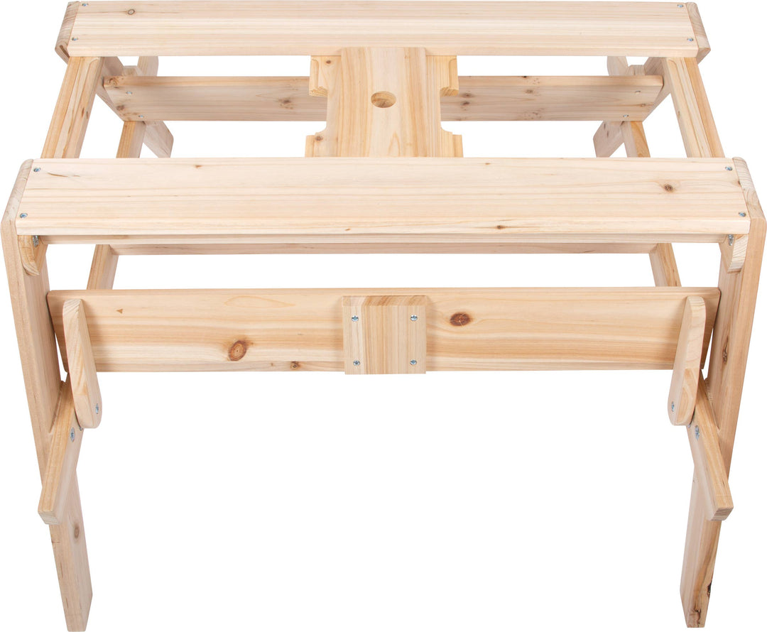 Kindersitzgruppe Matschtisch | Gartengeräte | Holz