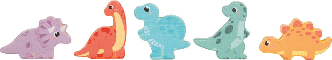Setzpuzzle und Memo „Dino“ FSC 100% | Puzzle | Holzspielzeug