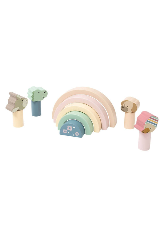 Holzbausteine Regenbogen