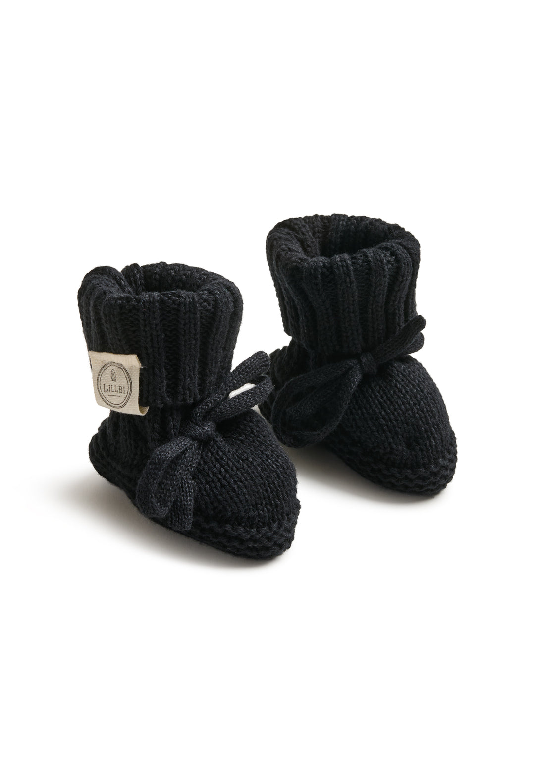 Cotton booties 'hand-knitted'
