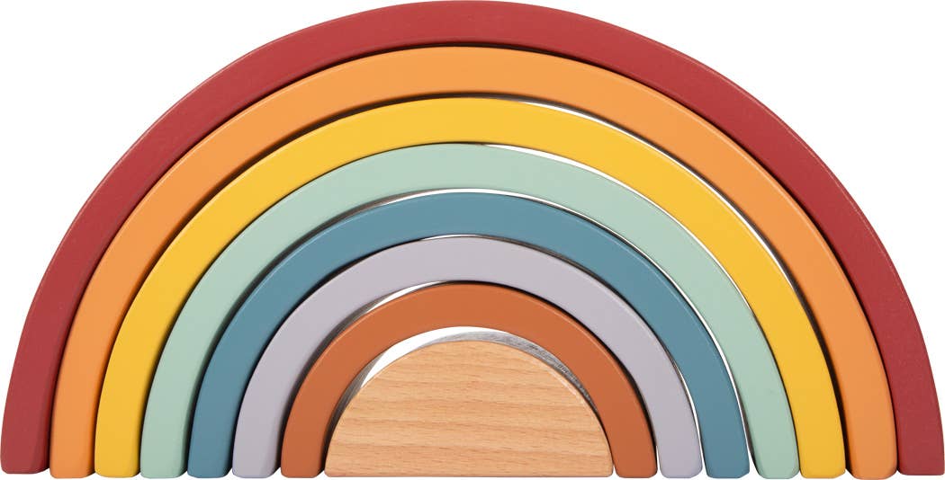 Holzbausteine Regenbogen „Safari“ | Bausteine | Holz