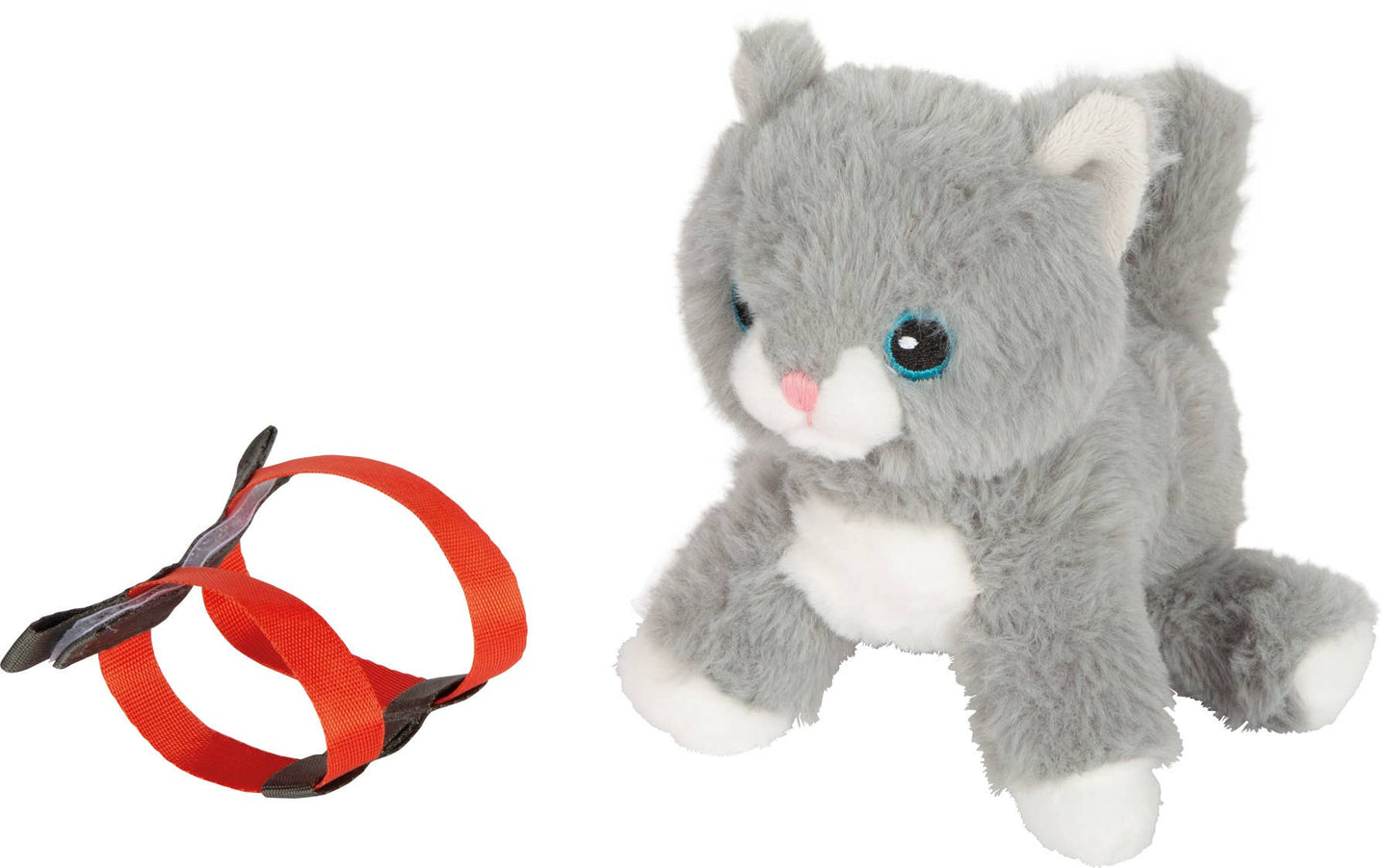 Katze mit Tasche und Pflegeset | Rollenspiel | Holzspielzeug